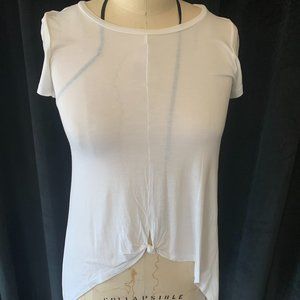 White Shirt with Long Back